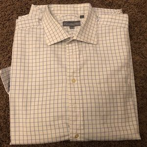 Men’s Hickey Freeman Cotton Dress Shirt